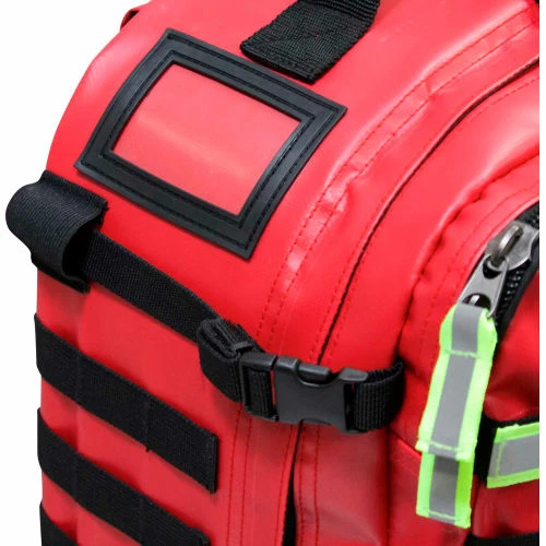 Kemp USA Tarpaulin Red Fluid-Resistant Rescue And Tactical EMS Bag - Image 11