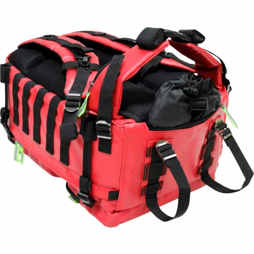 Kemp USA Tarpaulin Red Fluid-Resistant Rescue And Tactical EMS Bag - Image 12