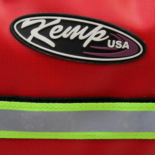 Kemp USA Tarpaulin Red Fluid-Resistant Rescue And Tactical EMS Bag - Image 13