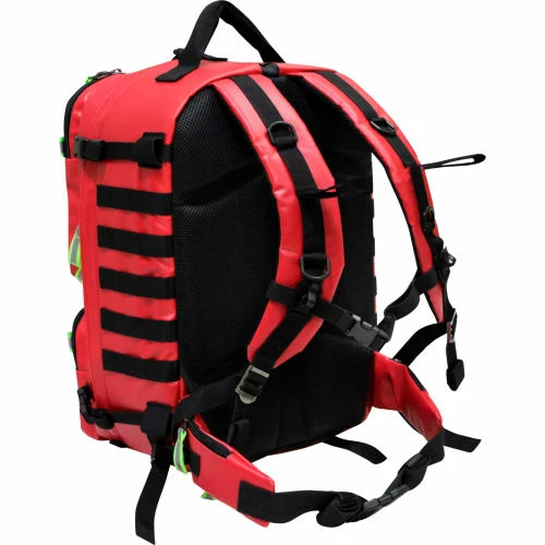 Kemp USA Tarpaulin Red Fluid-Resistant Rescue And Tactical EMS Bag - Image 4