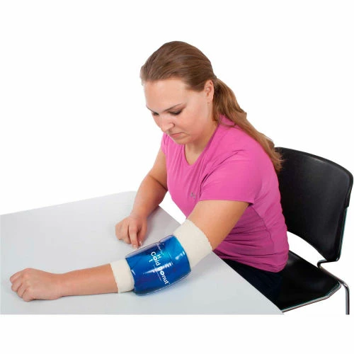 Relief Pak® Cold n' Hot® Donut® Compression Sleeve, Medium, 10/Case - Image 2