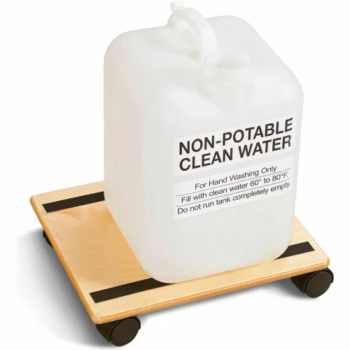 Jonti-Craft® Clean Hands Helper Sink Accessory Kit - Mobile Cart with Hose Funnel - Image 3