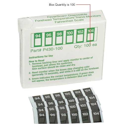 Medique Products FeverScan 79233 Forehead Thermometer 100/Box - Image 8