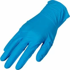 Premium Industrial Powder-Free Nitrile Disposable Gloves, 4 MIL, Large, 100/Box