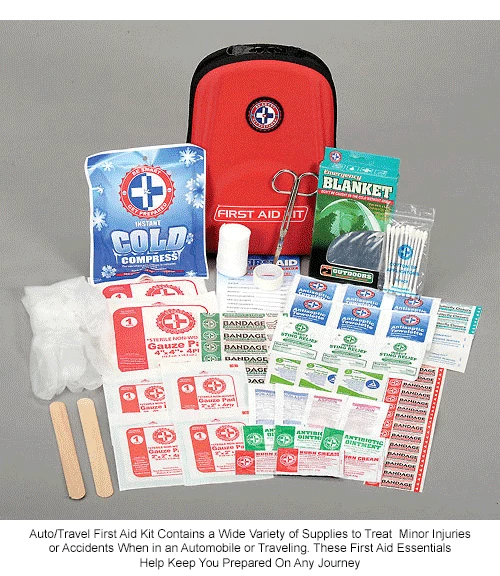 Medique Products First Aid Kit - Auto Travel Kit, 88 Pieces - Image 13