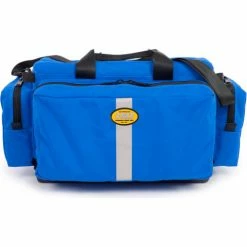 R&B Fabrications Trauma Bag, Blue, Open Main Compartment