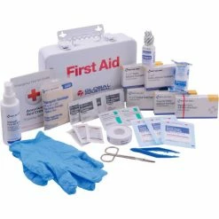 Global Industrial Standard Vehicle First Aid Kit, 25 Person