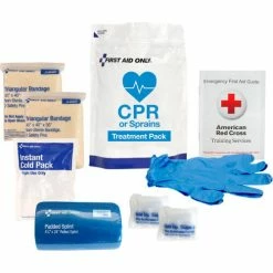 First Aid Only CPR & Sprains Treatment Pack