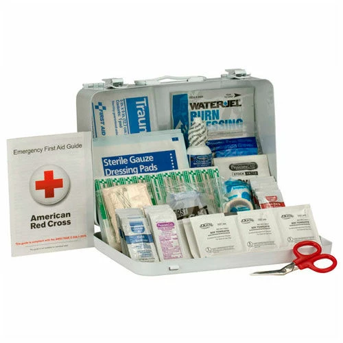 First Aid Only 90560 First Aid Kit, 25 Person, ANSI Compliant, Class A, Metal Case - Image 6