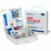 First Aid Only™ 90565 First Aid Kit, 50 Person, ANSI Compliant, Class A, Plastic Divider Case