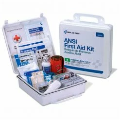 First Aid Only 90566 First Aid Kit, 50 Person, ANSI Compliant, Class B, Plastic Case
