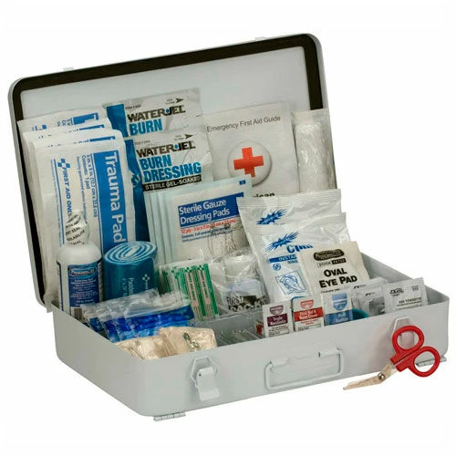 First Aid Only 90567 First Aid Kit, 50 Person, ANSI Compliant, Class B, Metal Case - Image 5
