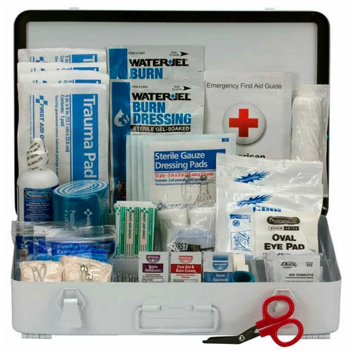 First Aid Only 90567 First Aid Kit, 50 Person, ANSI Compliant, Class B, Metal Case - Image 6