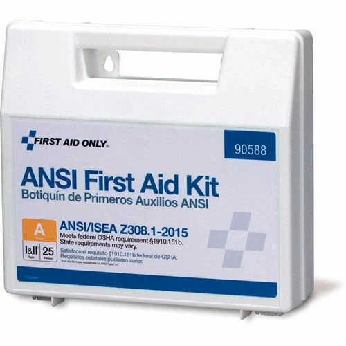 First Aid Only 90588 First Aid Kit, 25 Person, ANSI Compliant, Class A, Plastic Case - Image 3