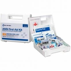 First Aid Only 90588 First Aid Kit, 25 Person, ANSI Compliant, Class A, Plastic Case