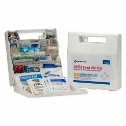 First Aid Only™ 90639 First Aid Kit, 50 Person, ANSI Compliant, Class A+, Plastic Case