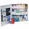 First Aid Only™ 90575 3 Shelf First Aid Kit w/Meds, ANSI Compliant, Class B+, Metal Cabinet
