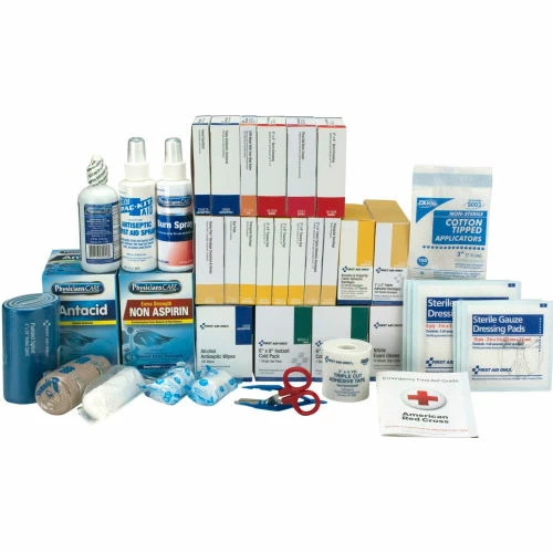 First Aid Only™ 90623 First Aid Refill w/Meds For 3 Shelf Kit, ANSI Compliant, Class B+