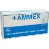 Ammex® VPF Medical/Exam Grade Vinyl Gloves, 4 Mil, Powder-Free, M, Clear, 100/Box