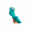 Ansell TouchNTuff® 92-500 Industrial Grade Nitrile Disposable Gloves, Powdered, Green, 8.5-9, 100/Box