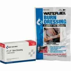 First Aid Only 4"x4" Burn Dressing, 1/Box