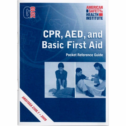 First Aid Only First Aid Guide, ANSI 2015 Compliant - Pkg Qty 25