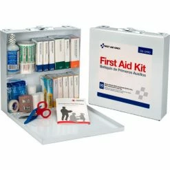 First Aid Only 50 Person First Aid Kit, Metal Case, 2 Compartment