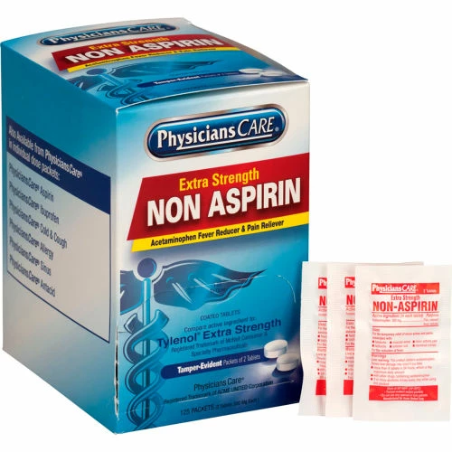 PhysiciansCare Extra Strength Non-Aspirin, 125x2/box