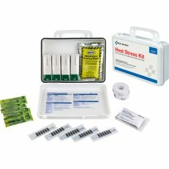 First Aid Only Heat Stress Kit, 72 Piece, Plastic Case