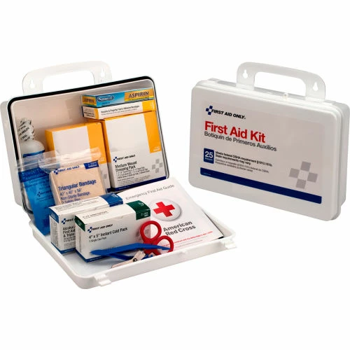 Pac-Kit® #25 ANSI Plus Weatherproof Plastic First Aid Kit - Pkg Qty 12