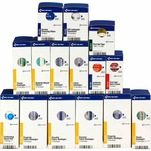 First Aid Only 700001 SmartCompliance General Business First Aid Cabinet, Refill For 1001-FAE-0103