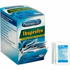 First Aid Only PhysiciansCare Ibuprofen, 125 x 2/Box - Pkg Qty 12