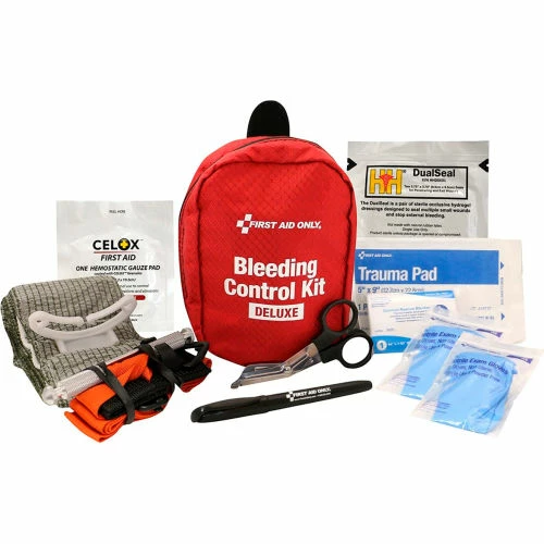 First Aid Only™ Deluxe Pro Bleeding Control Kit