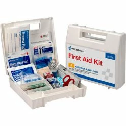 First Aid Only First Aid Kit w/ Dividers, 25 Person, ANSI Compliant, Class A, Plastic Case