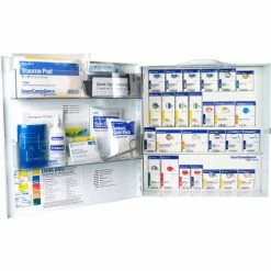First Aid Only 2 Shelf First Aid Cabinet, 75 Person, ANSI Compliant, Class A