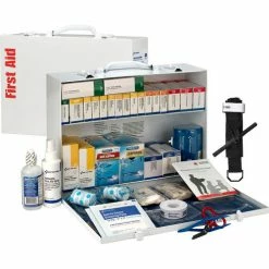 First Aid Only 2 Shelf First Aid Cabinet, 75 Person, ANSI Compliant, Class B