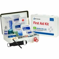 First Aid Only First Aid Kit, 50 Person, ANSI Compliant, Class B, Metal Case