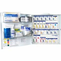 First Aid Only SmartCompliance Large Metal First Aid Cabinet w/o Medications, ANSI B