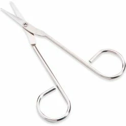 First Aid Only FAE-6004 SmartCompliance Refill Scissors, Wire Handle, Nickel Plated, 4.5"