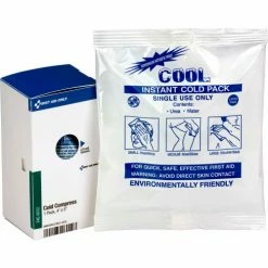 First Aid Only FAE-6012 SmartCompliance Refill Cold Pack, 4" X 5", 1/Box