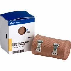 First Aid Only FAE-6104 SmartCompliance Refill Elastic Wrap Bandage, 3" X 5 Yd, 1/Box