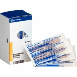 First Aid Only FAE-6200 SmartCompliance Refill Knuckle Bandages, Fabric, 20/Box