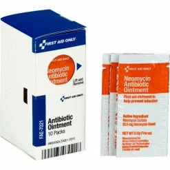 First Aid Only FAE-7021 SmartCompliance Refill Antibiotic Ointment, 10/Box