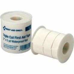 First Aid Only FAE-9089 SmartCompliance Refill Triple Cut First Aid Tape Roll, 2" X 5 Yd