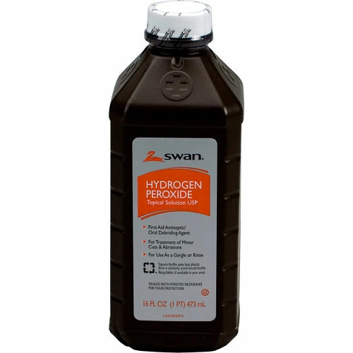 First Aid Only Hydrogen Peroxide 3%, 16oz - Pkg Qty 12
