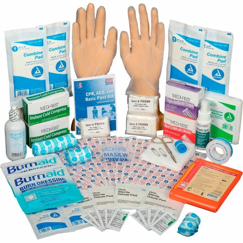 Global Industrial First Aid Refill Kit, 75 Person, ANSI Compliant, Class B - Image 3