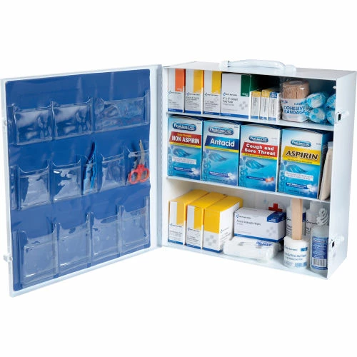 First Aid Only 247-OP Industrial First Aid Station for 100 People, 1041 Pieces, OSHA, Metal Case