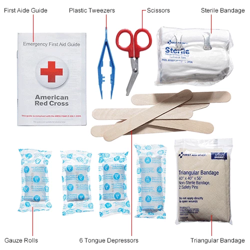 First Aid Only 247-OP Industrial First Aid Station for 100 People, 1041 Pieces, OSHA, Metal Case - Image 10