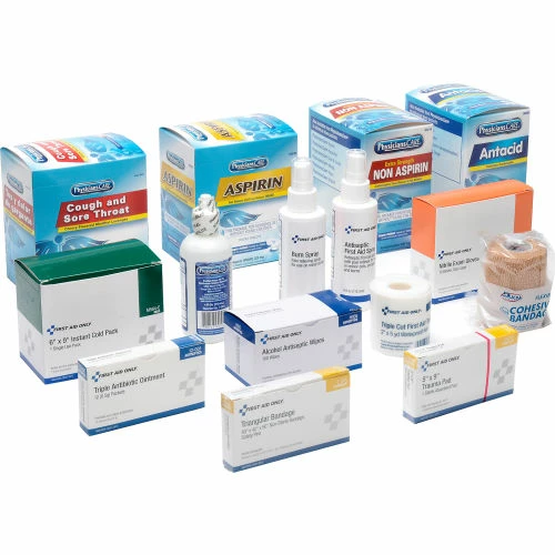 First Aid Only 247-OP Industrial First Aid Station for 100 People, 1041 Pieces, OSHA, Metal Case - Image 2