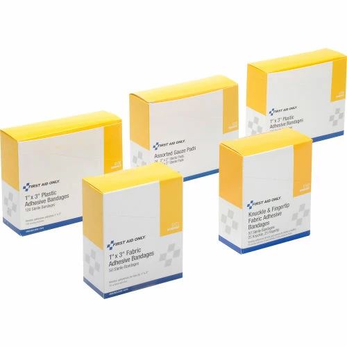 First Aid Only 247-OP Industrial First Aid Station for 100 People, 1041 Pieces, OSHA, Metal Case - Image 3